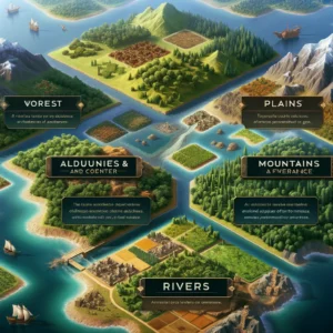 Civilization VI terrain types advantages