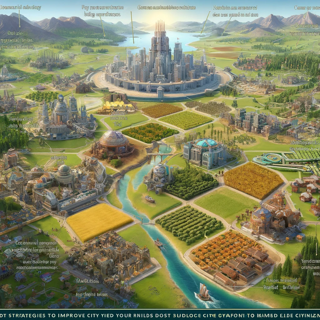 How to improve city yield in Civilization VI