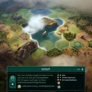 How to use scouts in Civilization VI