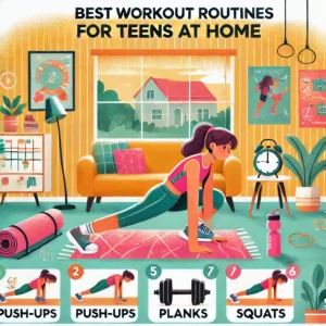 Best workout routines for teens at home