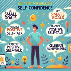Easy tips for building self-confidence