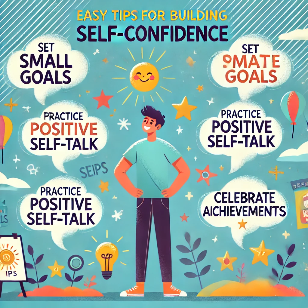 Easy tips for building self-confidence