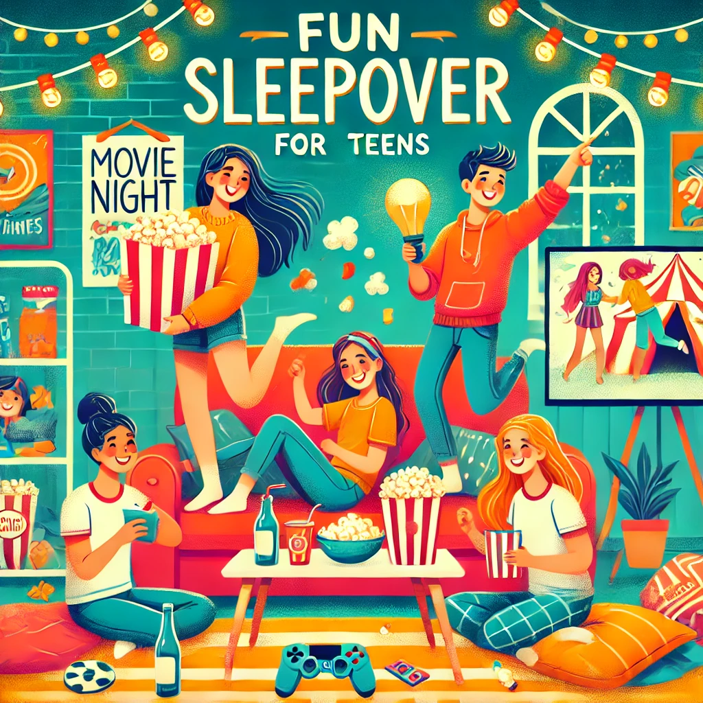 Fun sleepover ideas for teens