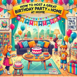 How to host a great birthday party at home