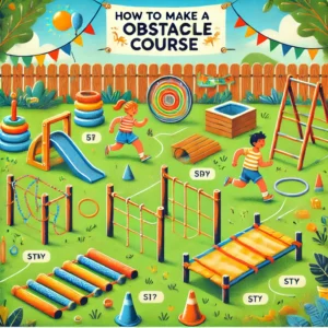 How to make a DIY obstacle course