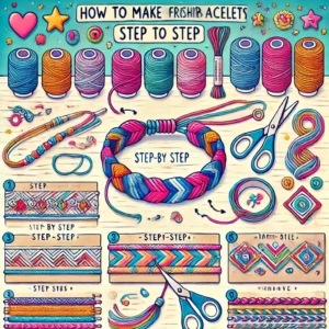 How to make friendship bracelets step by step