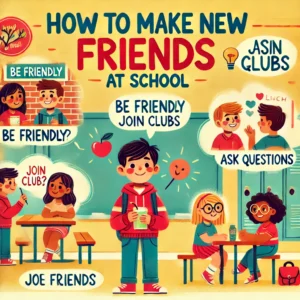 How to make new friends at school