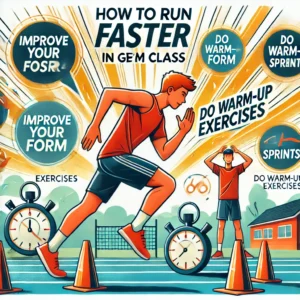 How to run faster in gym class