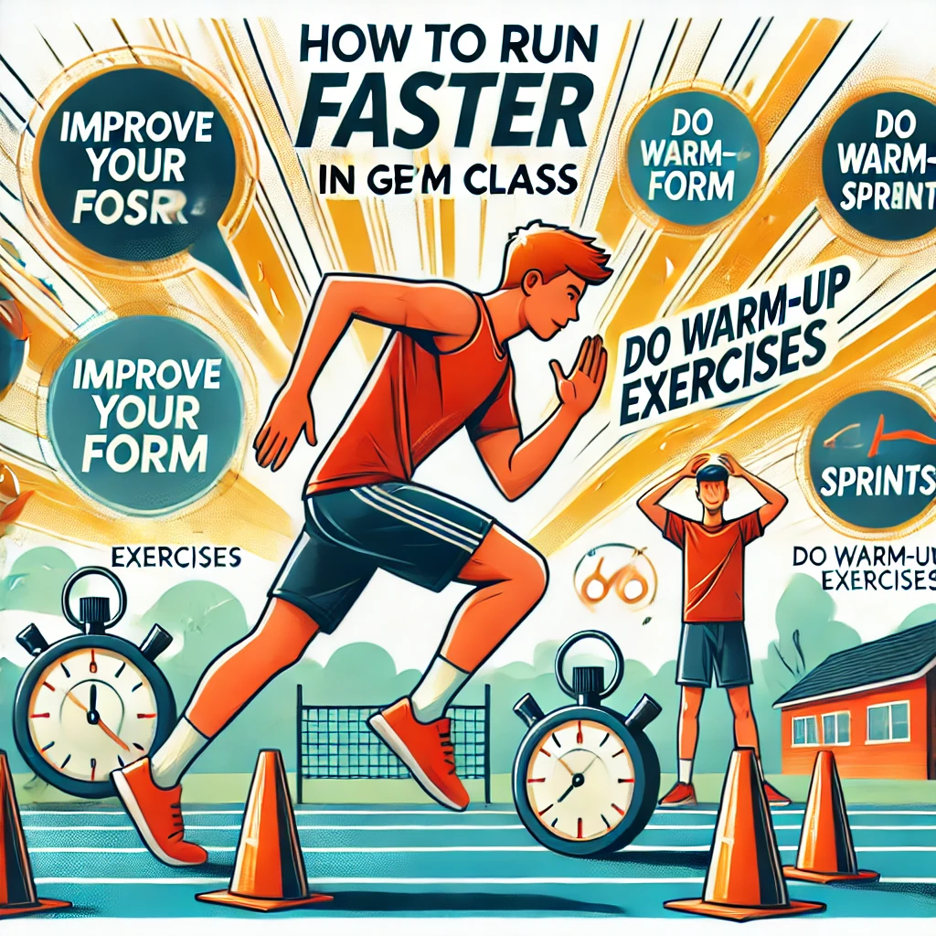 How to run faster in gym class