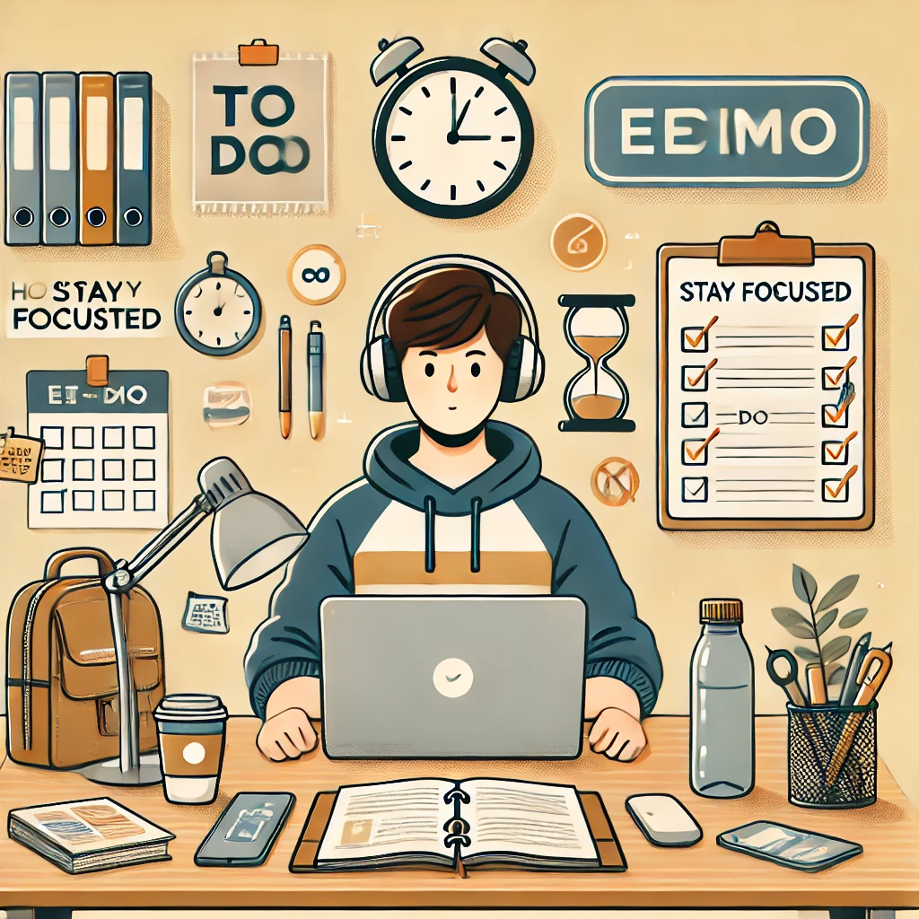 How to stay focused during online classes