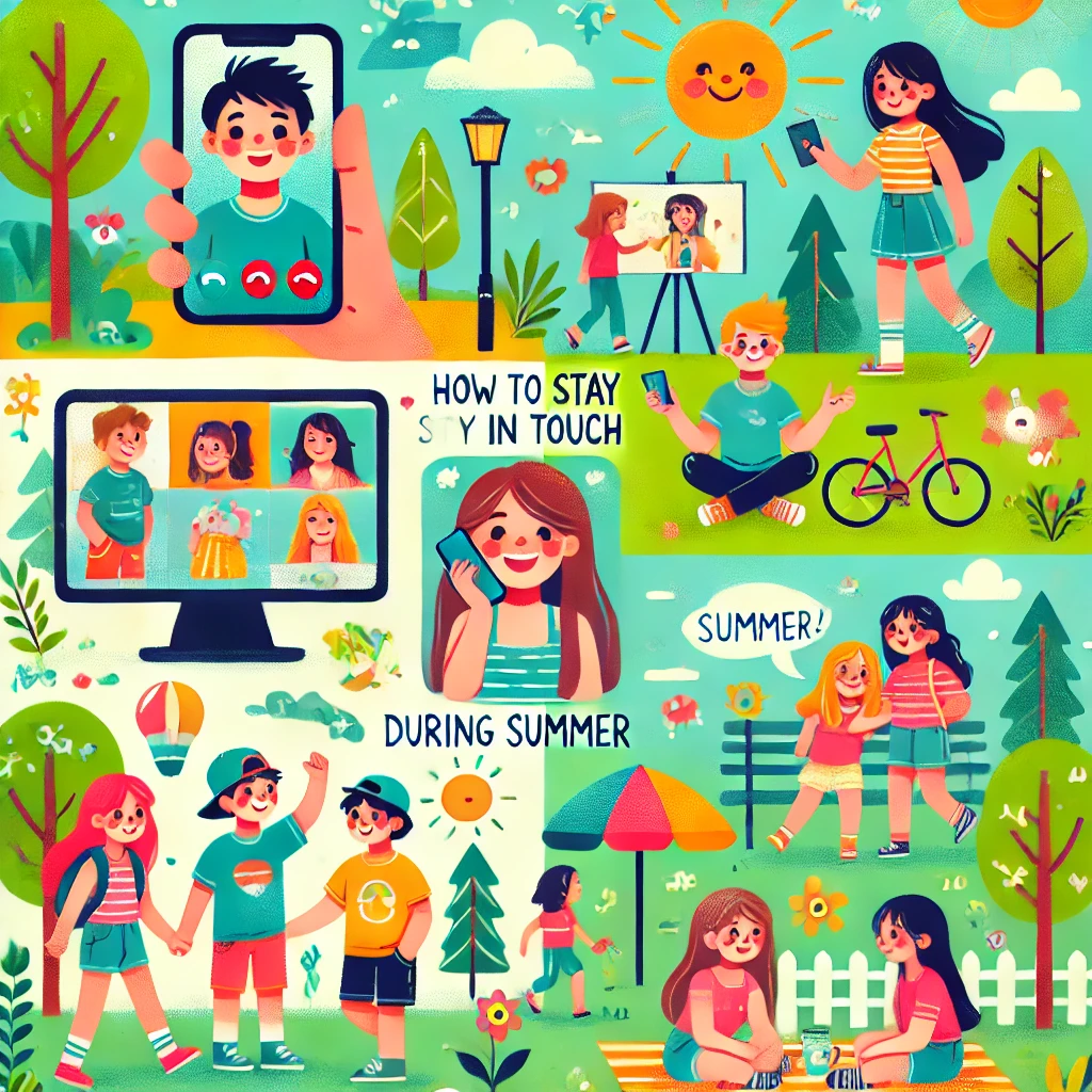 How to Stay in Touch with Friends During Summer