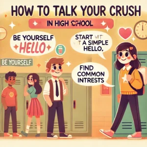 How to talk to your crush in high school