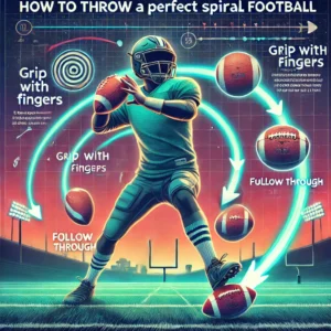 How to throw a perfect spiral football
