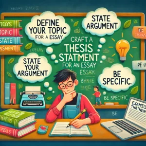 How to write a thesis statement for an essay