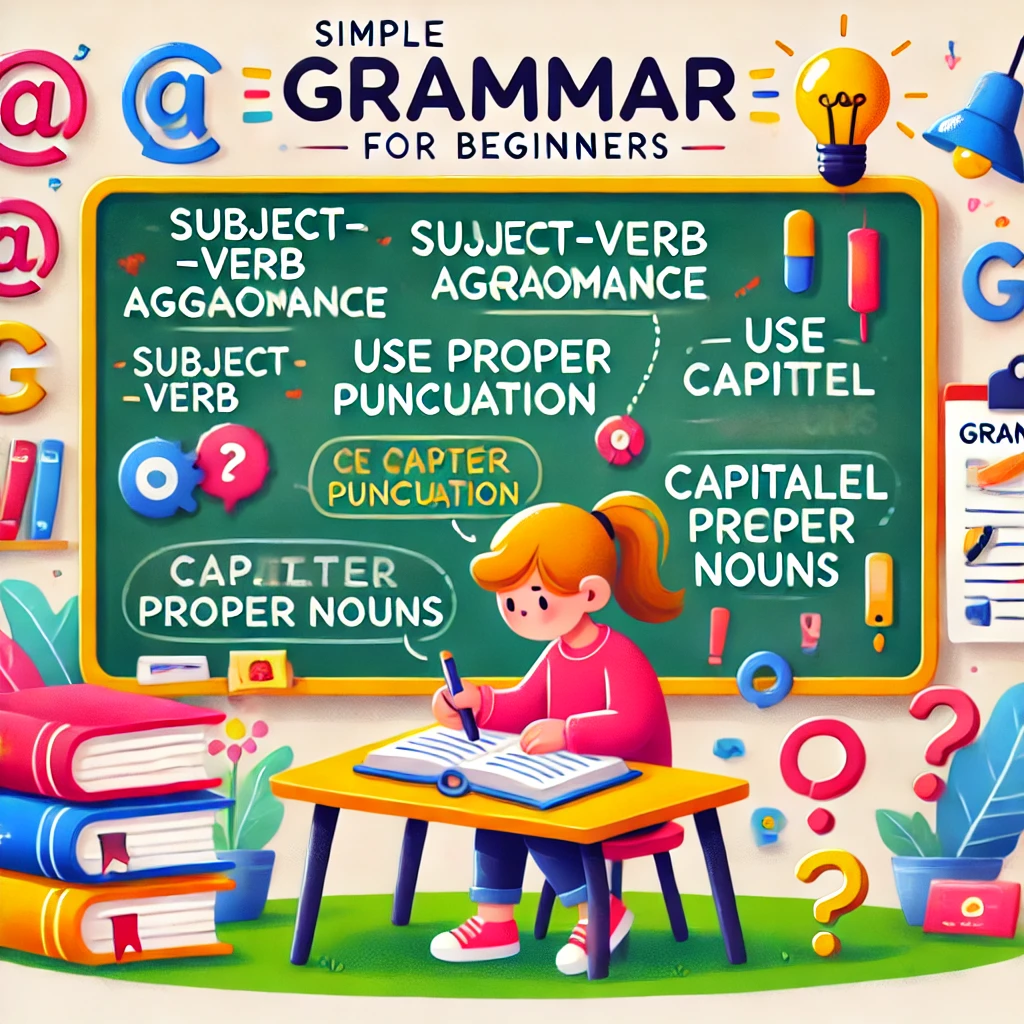 Simple grammar tips for beginners