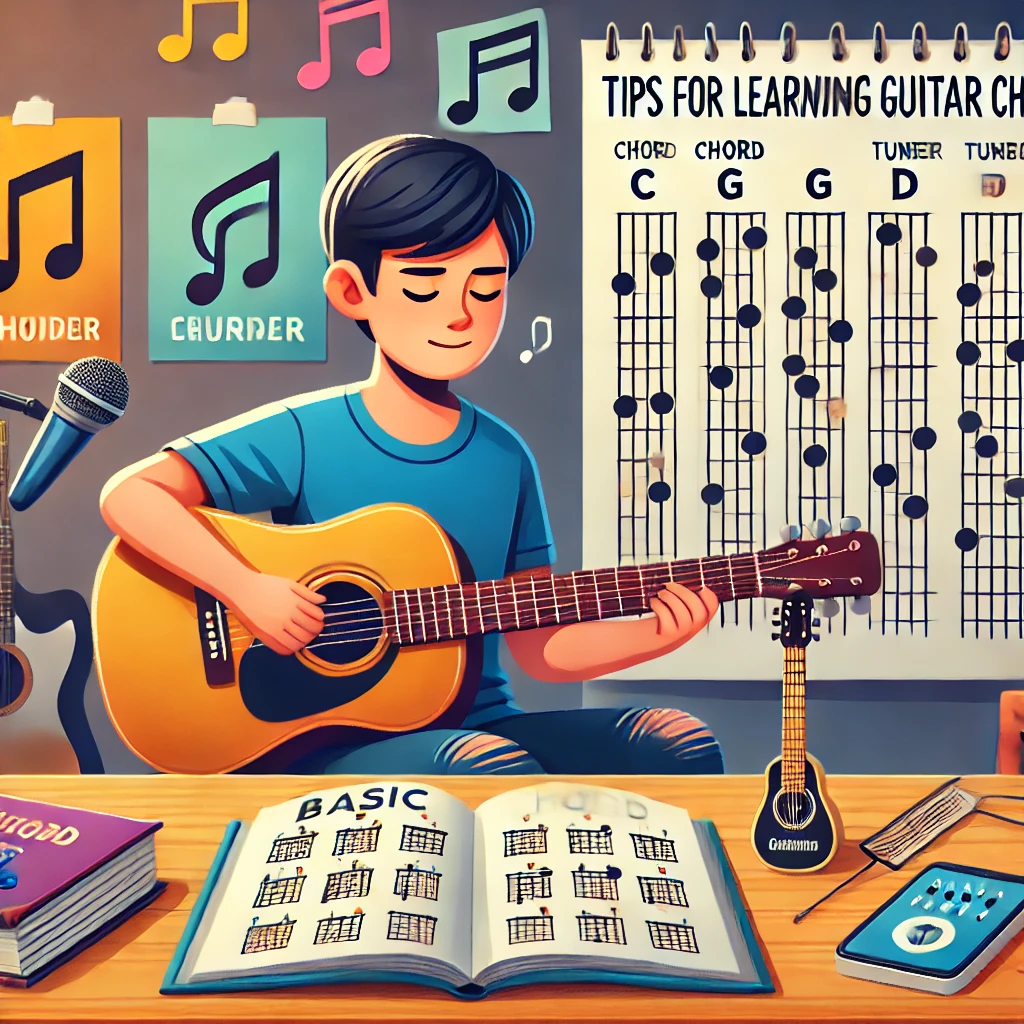 Tips for learning guitar chords