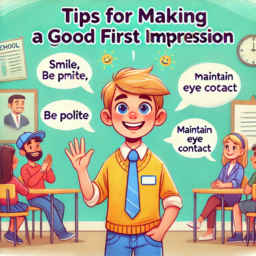 Tips for making a good first impression