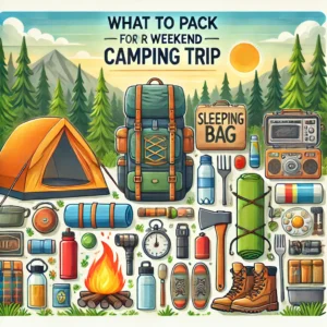 What to pack for a weekend camping trip
