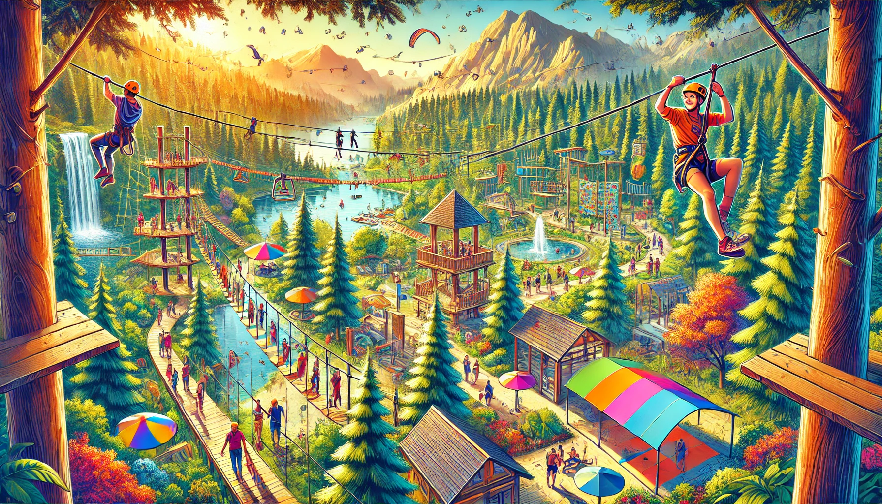 Adventure parks in Europe