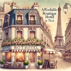 Affordable boutique hotels in Paris