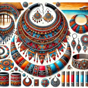 African jewelry styles from Kenya
