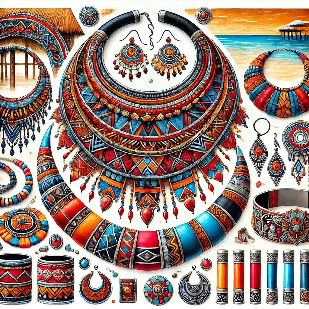 African jewelry styles from Kenya