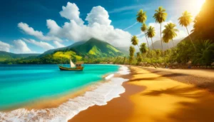 Beaches in São Tomé and Príncipe