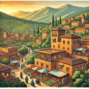 Berber villages in Morocco