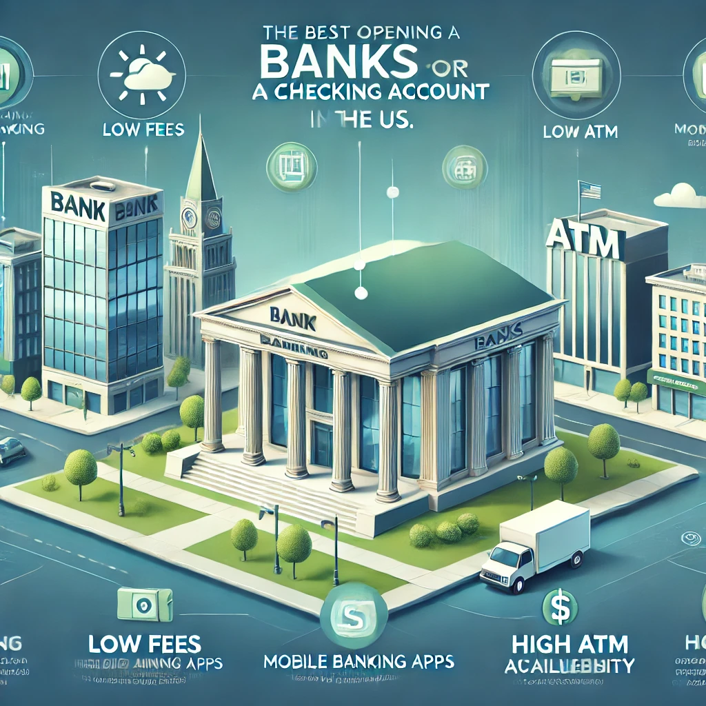 Best banks for opening a checking account in the US.