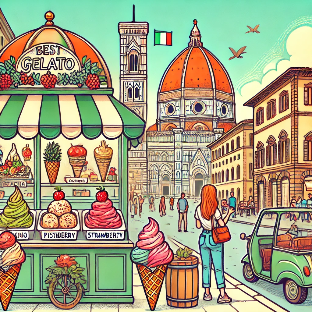 Best gelato in Florence