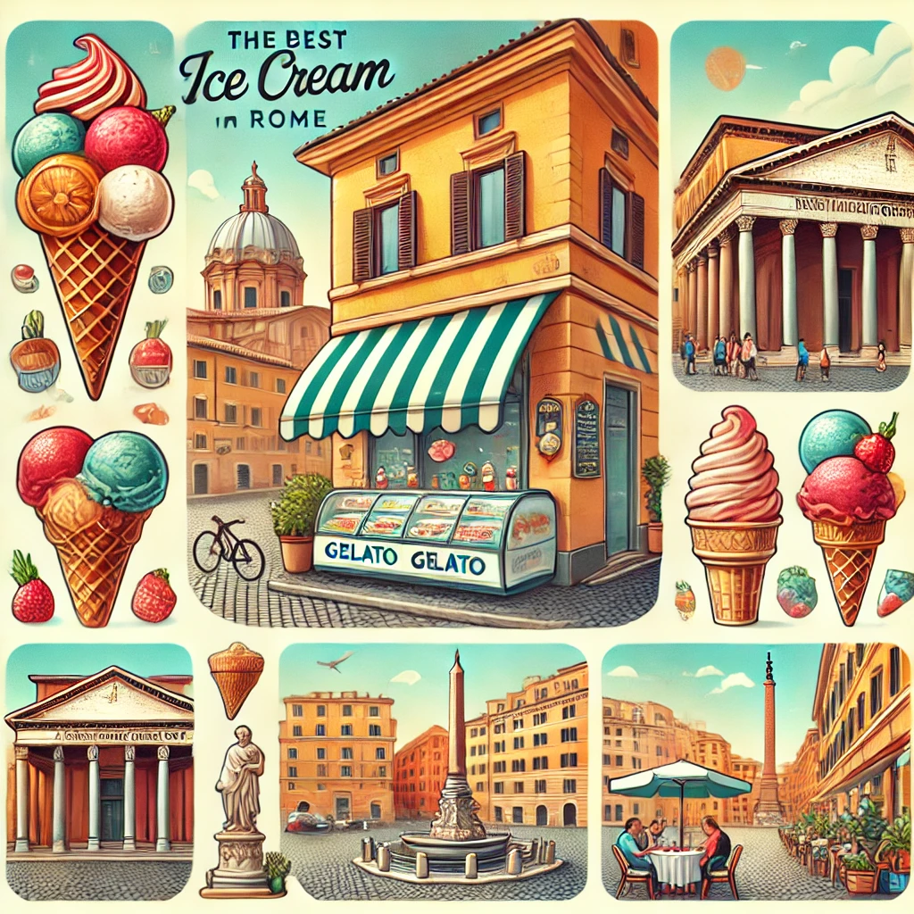 Best ice cream shops in Rome
