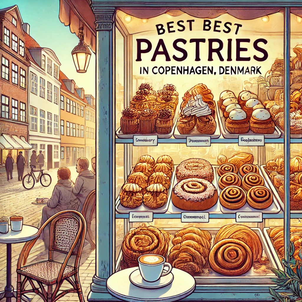 Best pastries in Copenhagen