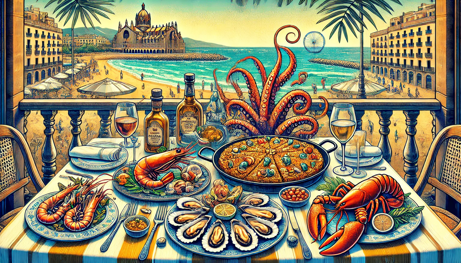 Best seafood in Barcelona