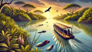 Boat tours in Gambia River