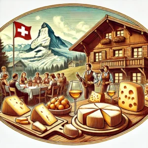 Cheese tasting in Switzerland