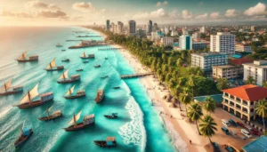 Coastal views in Dar es Salaam