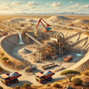 Diamond mining in Botswana