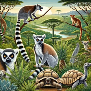Endangered species in Madagascar