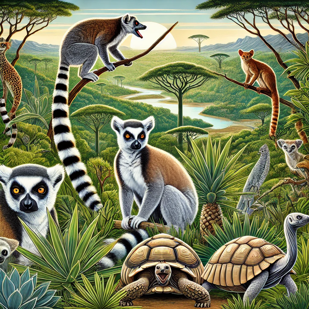 Endangered species in Madagascar