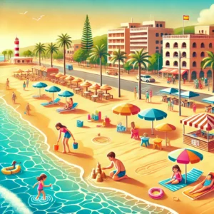 Family-friendly beaches in Spain