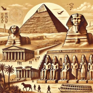Famous historical sites in Egypt