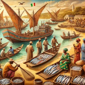 Fishing industry in Senegal