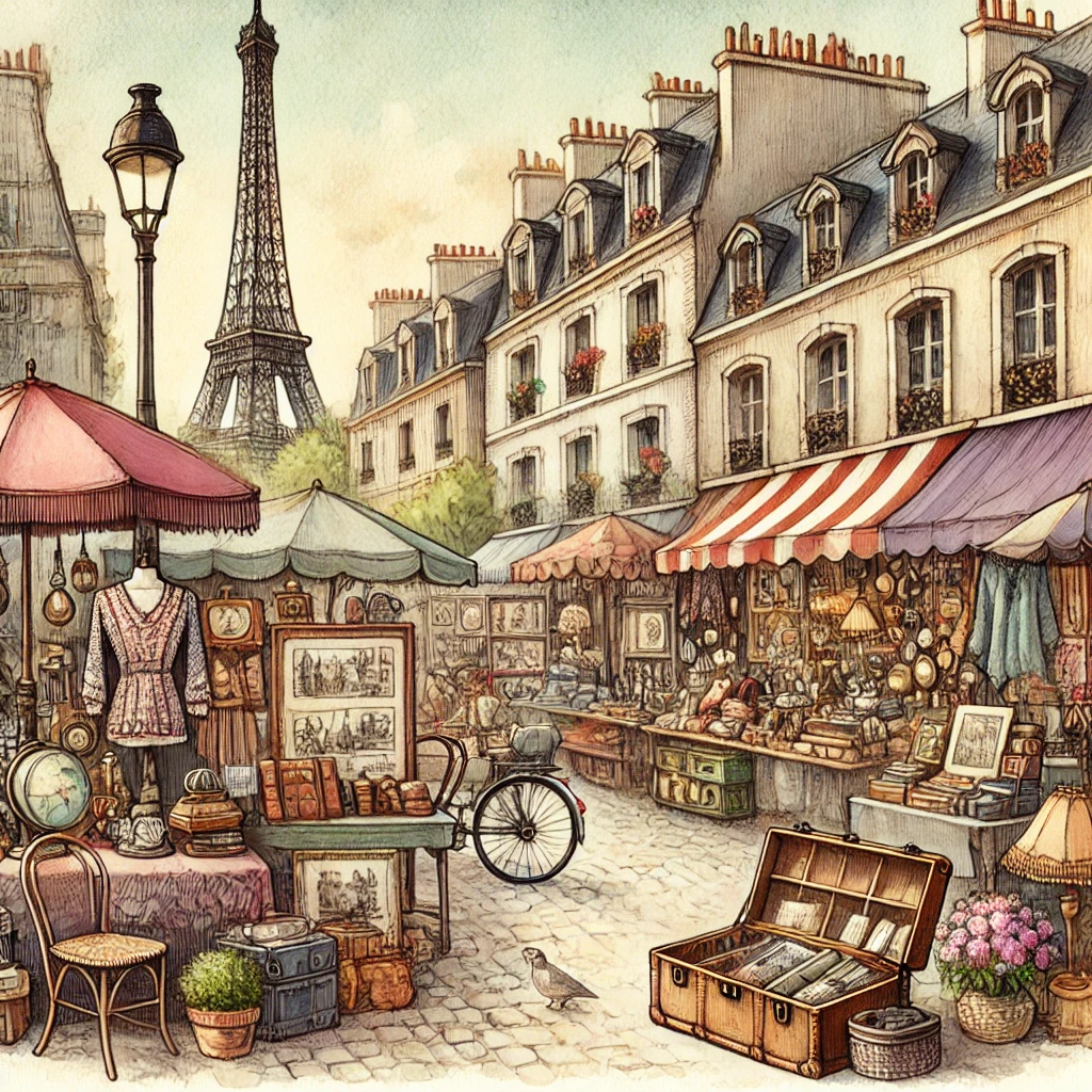 Flea markets in Paris