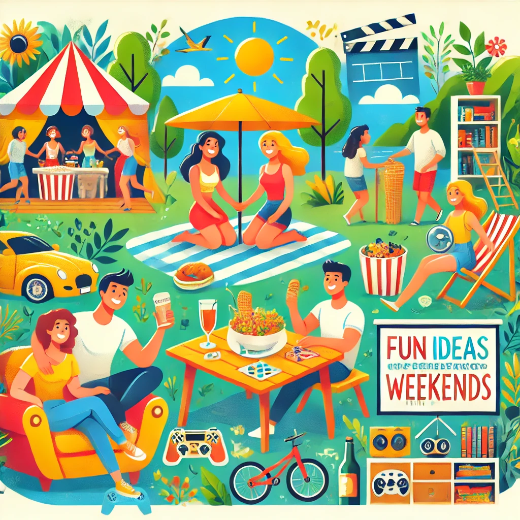 Fun ideas for spending weekends with friends