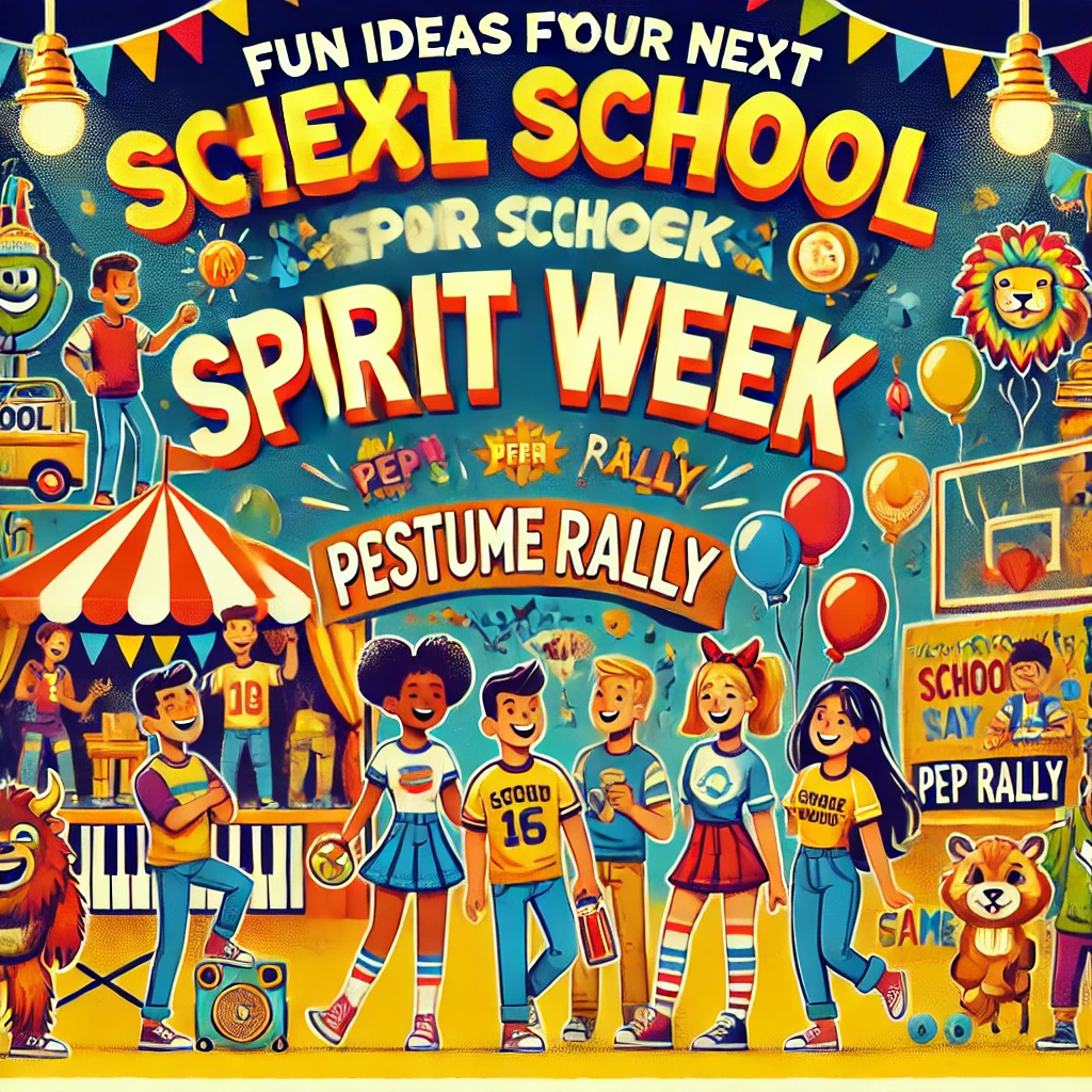 Fun ideas for your next school spirit week