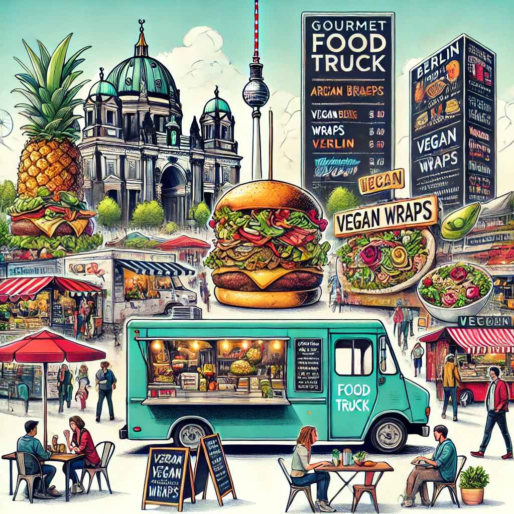 Gourmet food trucks in Berlin