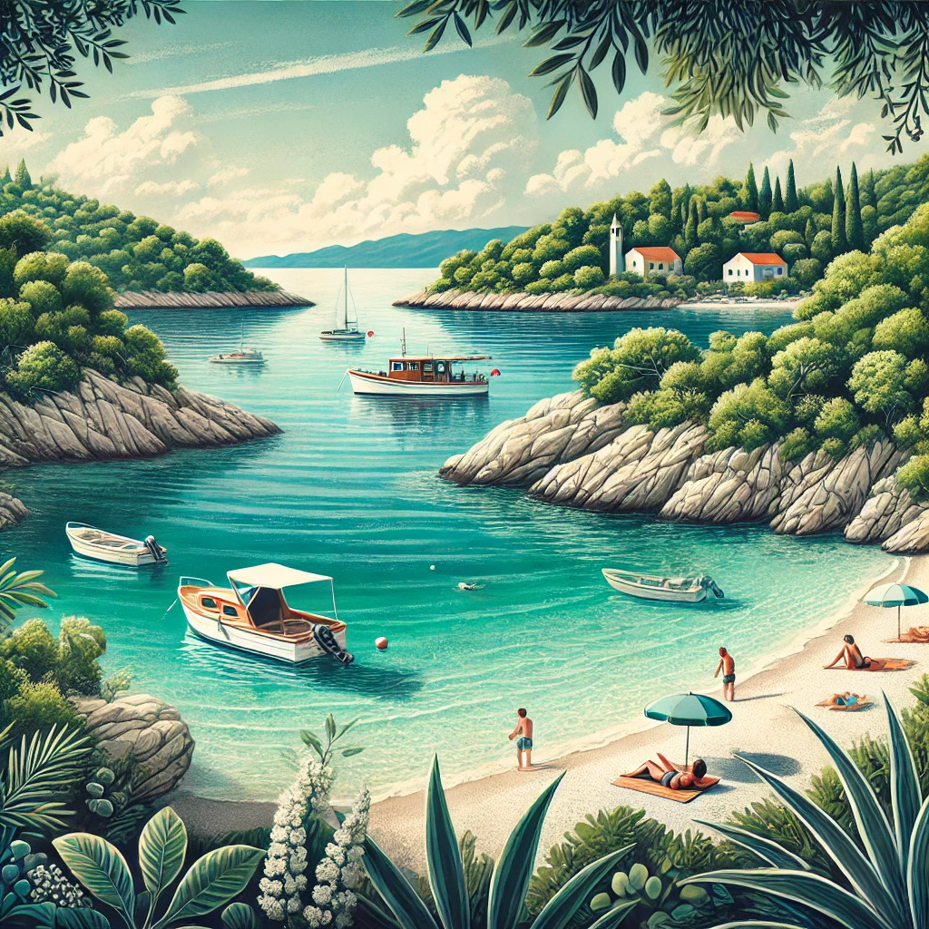 Hidden beaches in Croatia