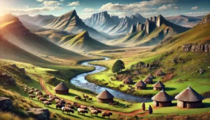 Highlands of Lesotho