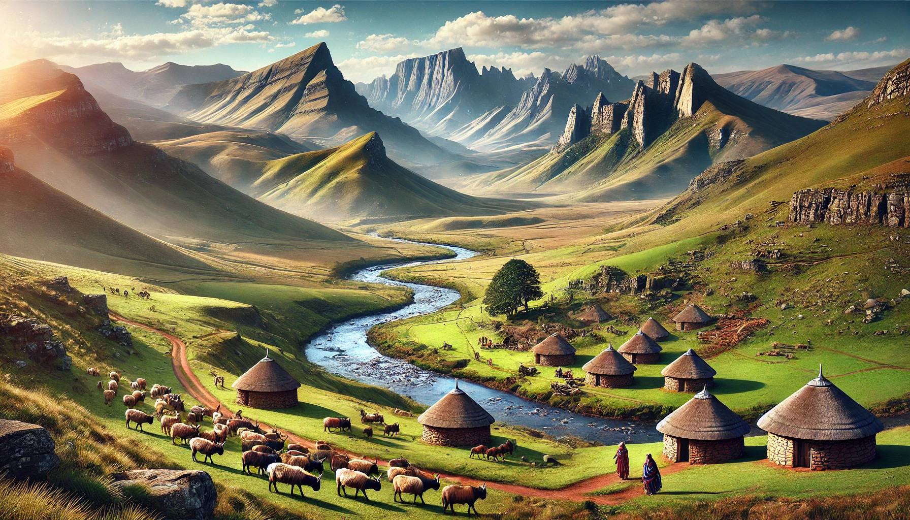 Highlands of Lesotho
