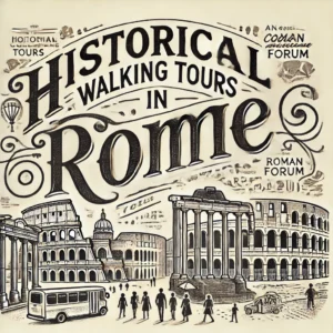 Historical walking tours in Rome